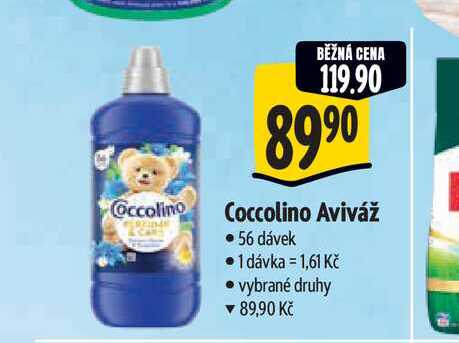Coccolino Aviváž   56 dávek Albert