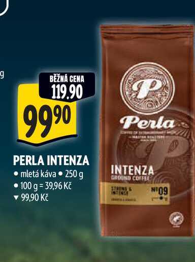   PERLA INTENZA  mletá káva 250 g 