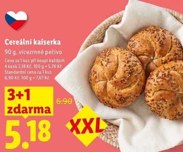 Cereální kaiserka, 90 g