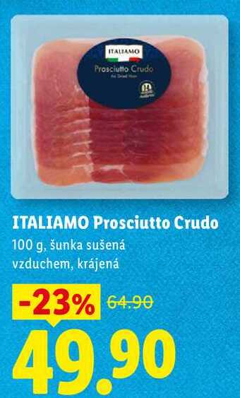 ITALIAMO Prosciutto Crudo, 100 g
