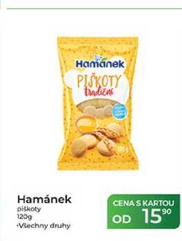 Hamánek piškoty 120g Tamda Foods