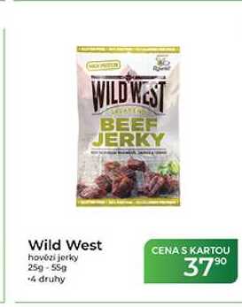 Wild West hovězí jerky 25g-55g