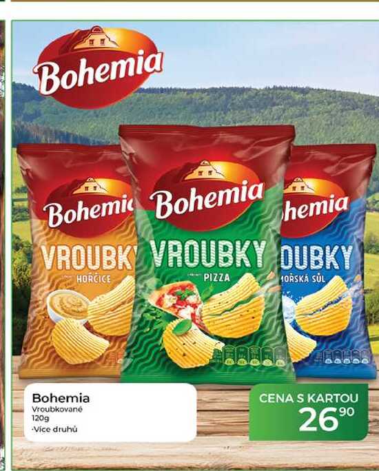 Bohemia Vroubkované 120g
