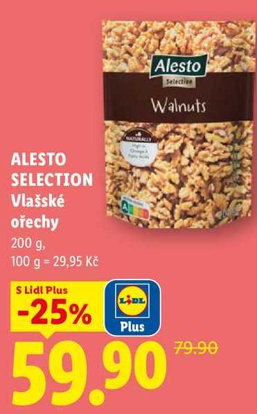 ALESTO SELECTION Vlašské ořechy, 200 g
