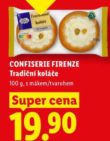 CONFISERIE FIRENZE Tradiční koláče, 100 g