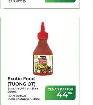 Exotic Food (TUONG OT) Sriracha chilli omáčka 200ml
