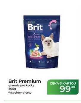 Brit Premium granule pro kočky 800g