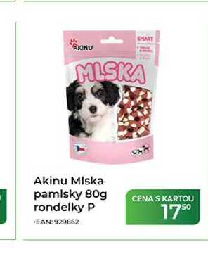 Akinu Miska pamlsky 80g rondelky