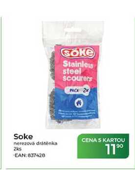 Soke nerezová drátěnka 2ks Tamda Foods
