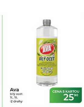 Ava bilý ocet 1L, 5L Tamda Foods