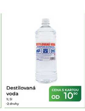 Destilovaná voda 1l, 5l Tamda Foods
