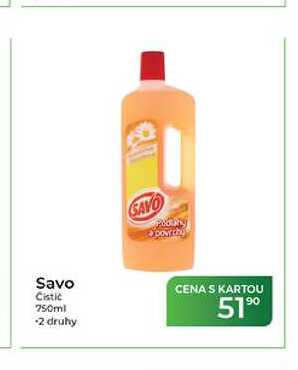 SAVO SP Savo čistič 750ml