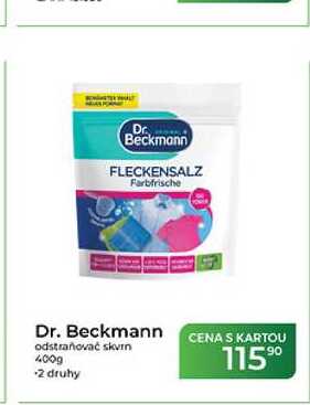 Dr. Beckmann odstraňovač skvrn 400g Tamda Foods