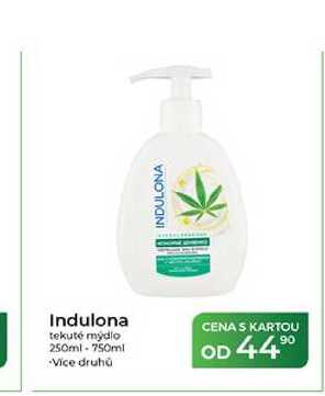 Indulona tekuté mýdlo 250ml - 750ml Tamda Foods