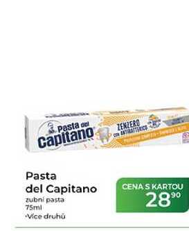 Pasta del Capitano zubní pasta 75ml Tamda Foods
