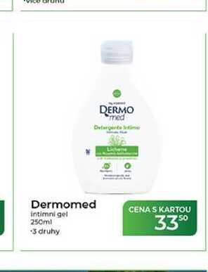 Dermomed intimní gel 250ml Tamda Foods