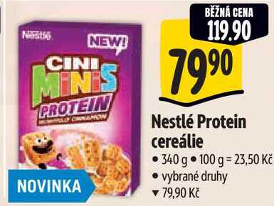Nestlé Protein cereálie, 340 g 