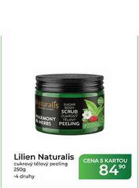 Lilien Naturalis cukrový tělový peeling 250g Tamda Foods