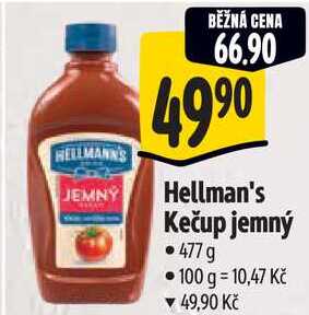 Hellman's Kečup jemný, 477 g 