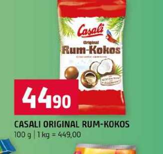 CASALI ORIGINAL RUM-KOKOS 100 g