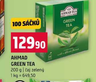 AHMAD GREEN TEA 200 g čaj zelený 