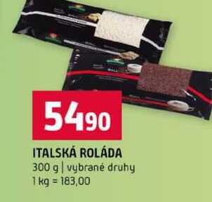 ITALSKÁ ROLÁDA 300 g vybrané druhy 