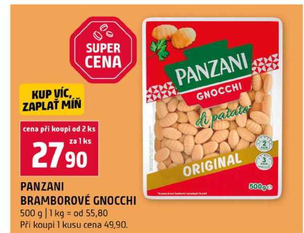 PANZANI BRAMBOROVÉ GNOCCHI 500 g