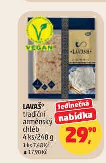 LAVAŠ tradiční Jedinečná arménský nabídka chléb 4 ks/240 g