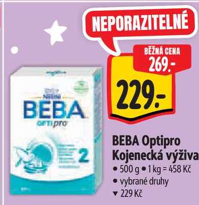 BEBA Optipro Kojenecká výživa, 500 g Albert