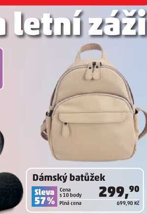 Dámský batůžek