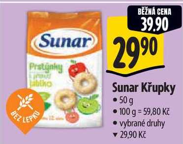 Sunar Křupky, 50g Albert