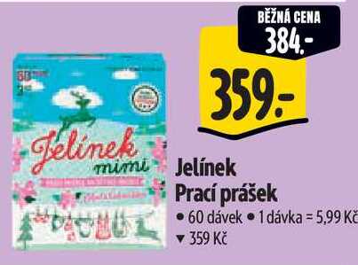 Jelínek Prací prášek, 60 dávek Albert