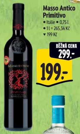 Masso Antico Primitivo, 0,75 l