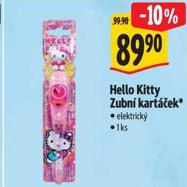 Hello Kitty Zubní kartáček*