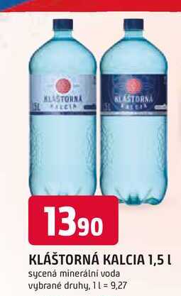 KLÁŠTORNÁ KALCIA 1,5 L