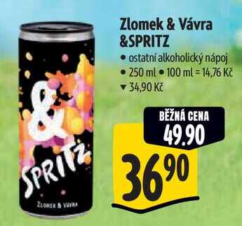 Zlomek & Vávra &SPRITZ, 250 ml