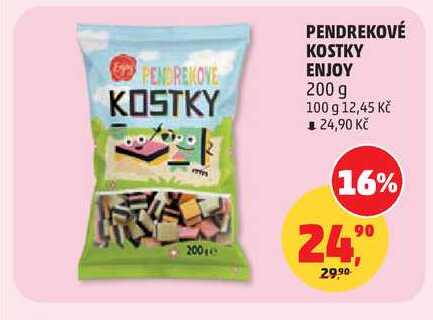 PENDREKOVÉ KOSTKY ENJOY 200 g