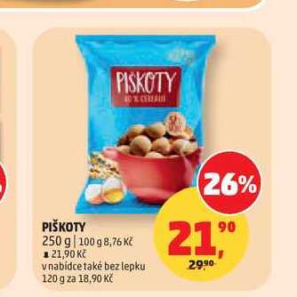 PIŠKOTY 250 g