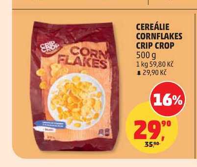 CEREÁLIE CORNFLAKES CRIP CROP 500 g