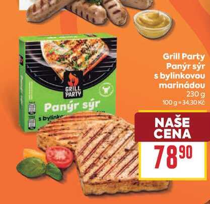 Grill Party Panýr sýr s bylinkovou marinádou 230 g