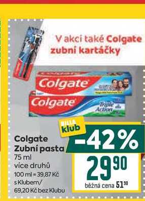 Colgate Zubní pasta 75 ml 