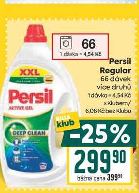 Persil Regular 66 dávek BILLA