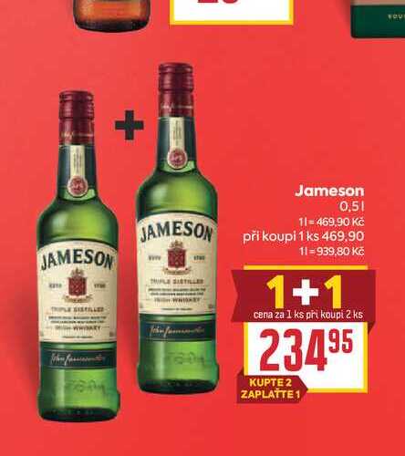 Jameson 0,5l