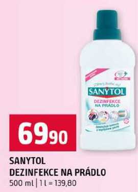 SANYTOL DEZINFEKCE NA PRÁDLO 500 ml Terno