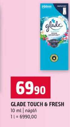 GLADE TOUCH & FRESH 10 ml náplň Terno
