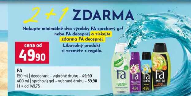 FA deosprej 150 ml Terno