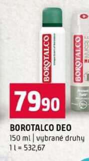 BOROTALCO DEO 150 ml vybrané druhy Terno