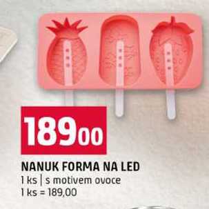 NANUK FORMA NA LED 1 ks s motivem ovoce Terno