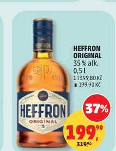 HEFFRON ORIGINAL 35% alk. 0,5l