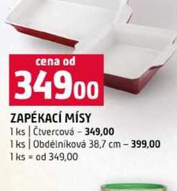ZAPÉKACÍ MÍSY 1 ks
